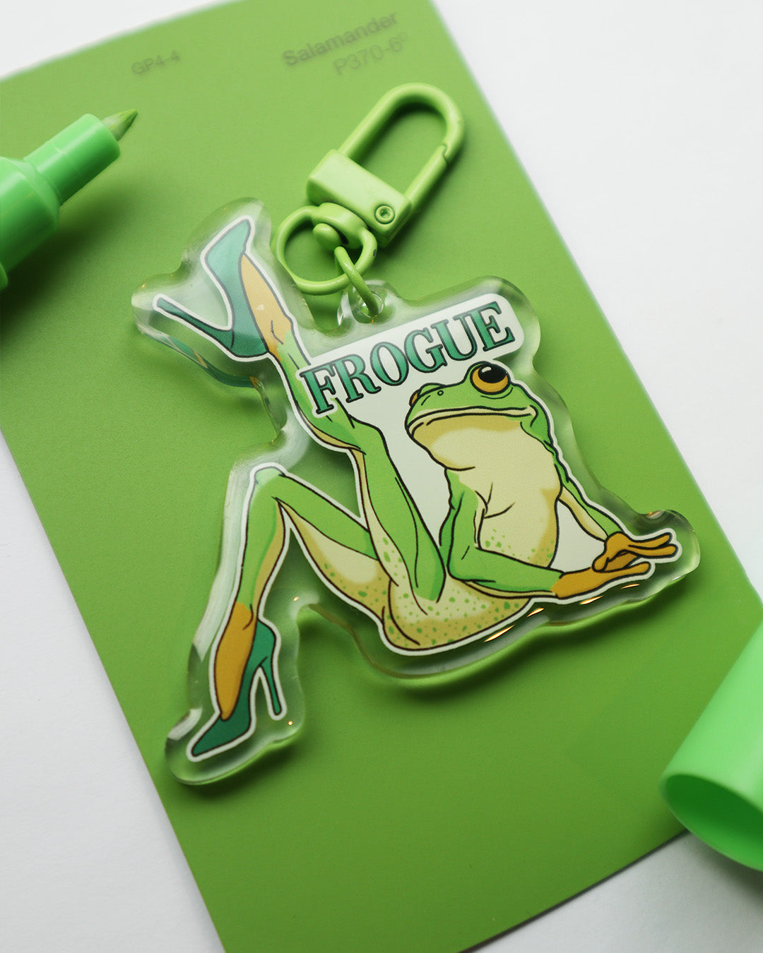 Frogue Acrylic Keychain