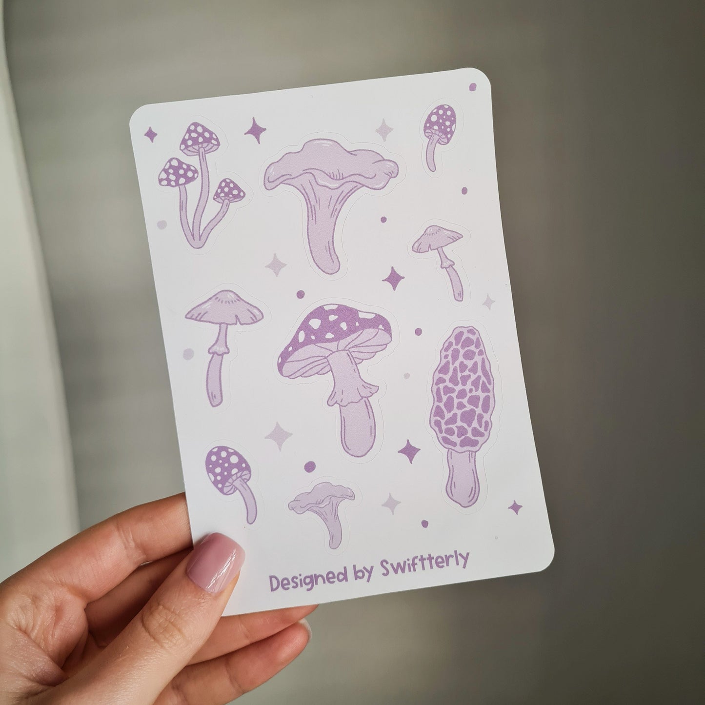 Mushroom Sticker sheet a6 | Sticker sheet | Mushroom | stickers