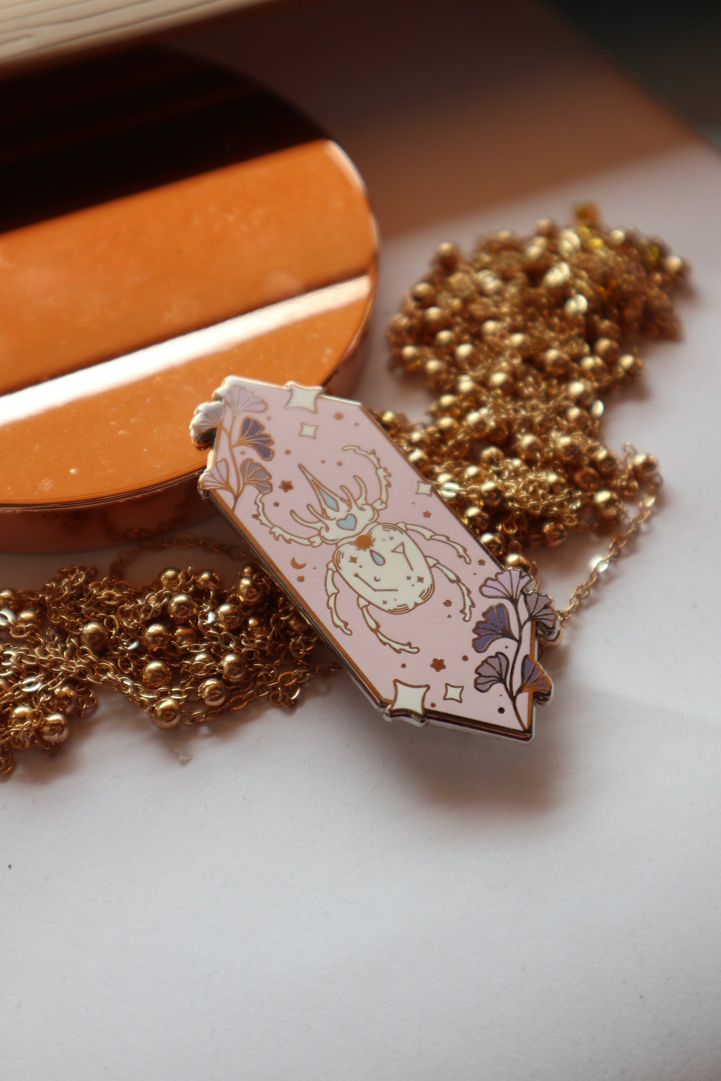 Sacred Beasts Beetle Enamel Pin