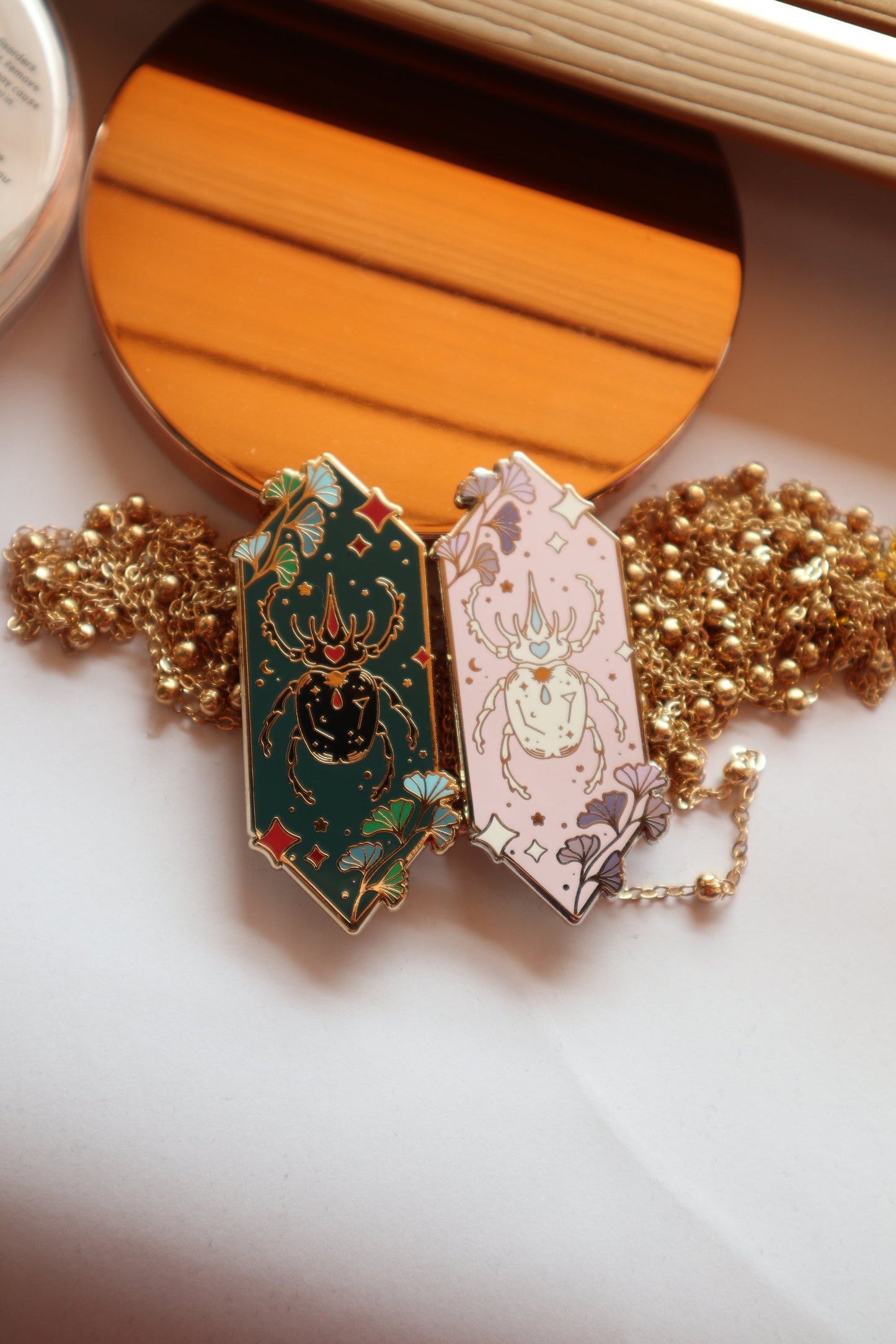 Sacred Beasts Beetle Enamel Pin