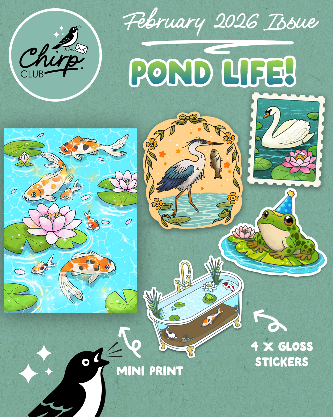 Chirp Club Art Subscription