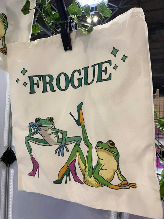 Frogue Canvas Tote Bag