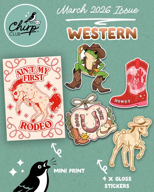 Chirp Club Art Subscription