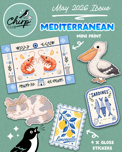 Chirp Club Art Subscription