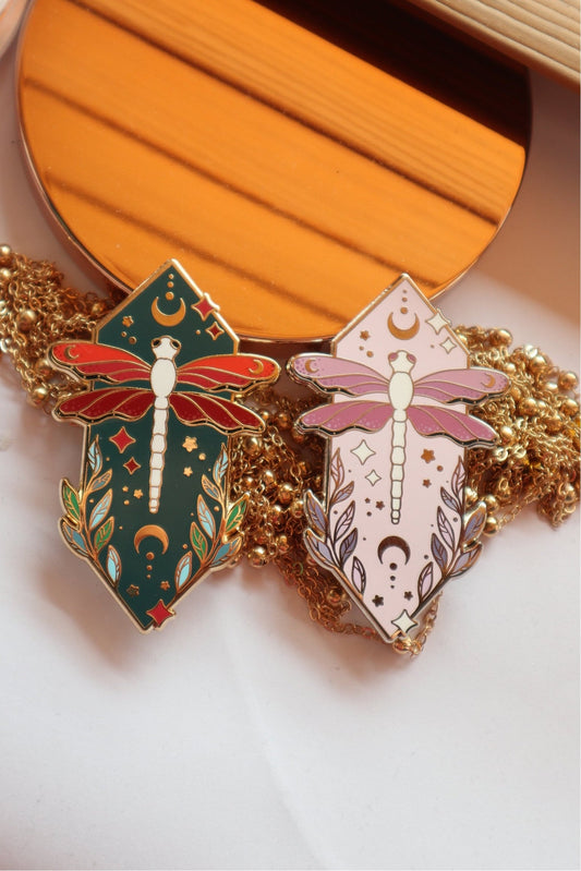 Sacred Beasts Dragonfly Enamel Pin